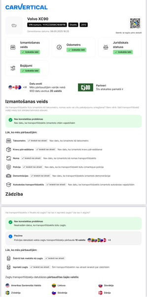 Volvo XC 90, 2012, 2.4 dīzelis, automāts